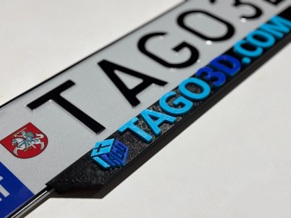 Tago valstybinių numerių rėmelis