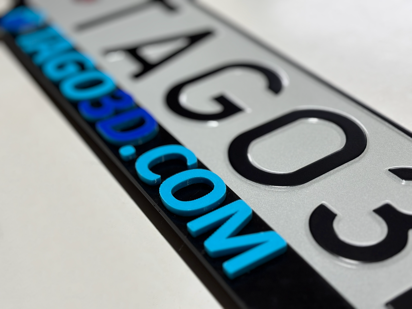 Tago valstybinių numerių rėmelis