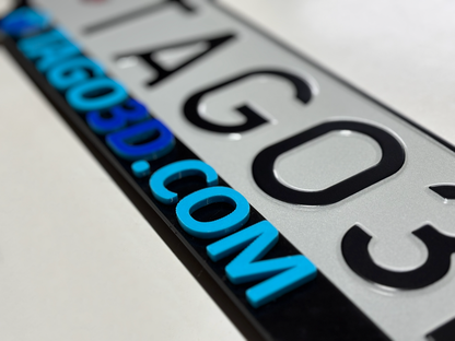 Tago valstybinių numerių rėmelis