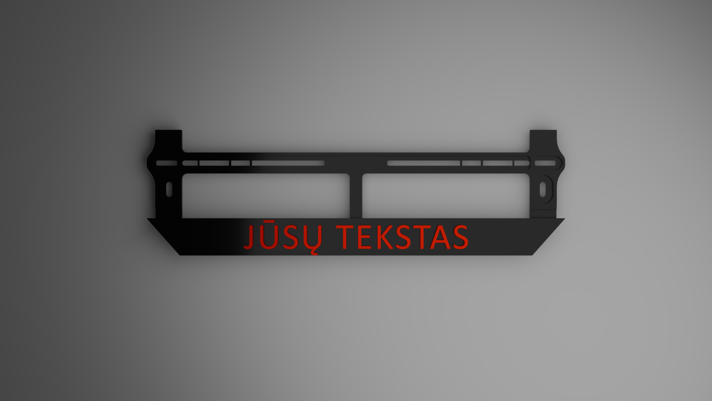 Automobilių numerių rėmeliai